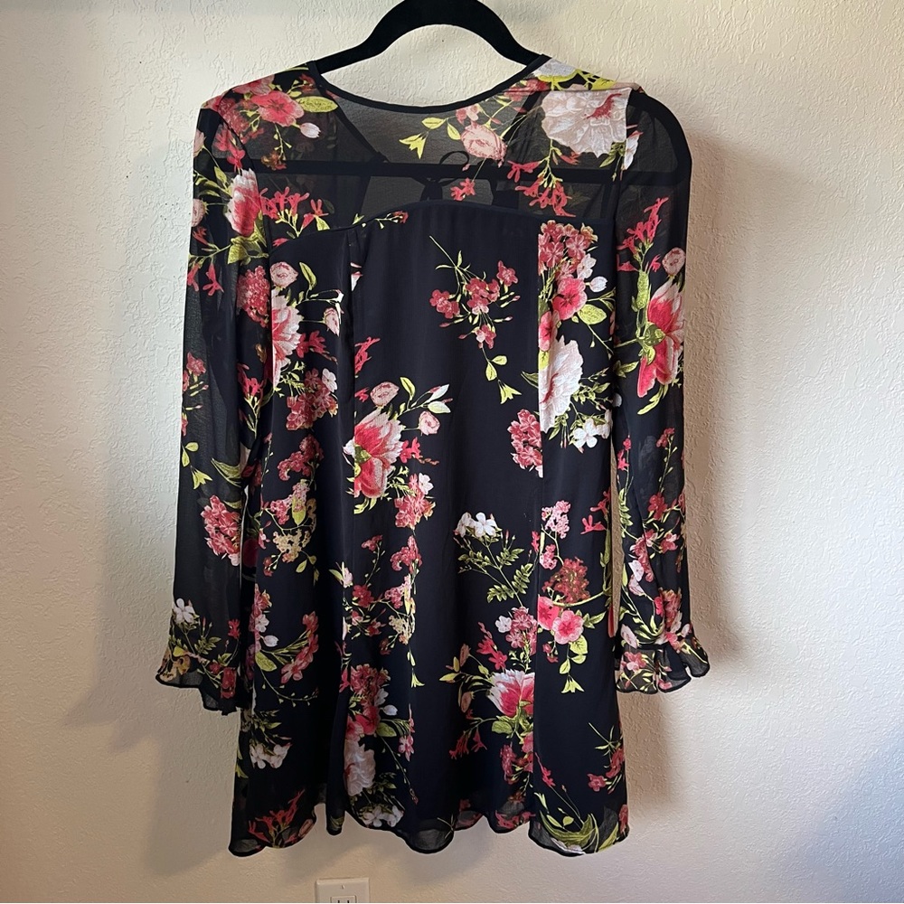 NWT Urban Outfitter Kimchi Blue Floral Skater Dress Size M